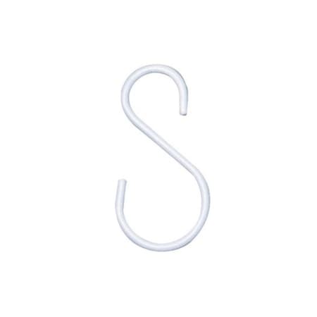 Eat-In 3.5 in. Hanging Plant Extender S Hook, White, 2PK EA3235198